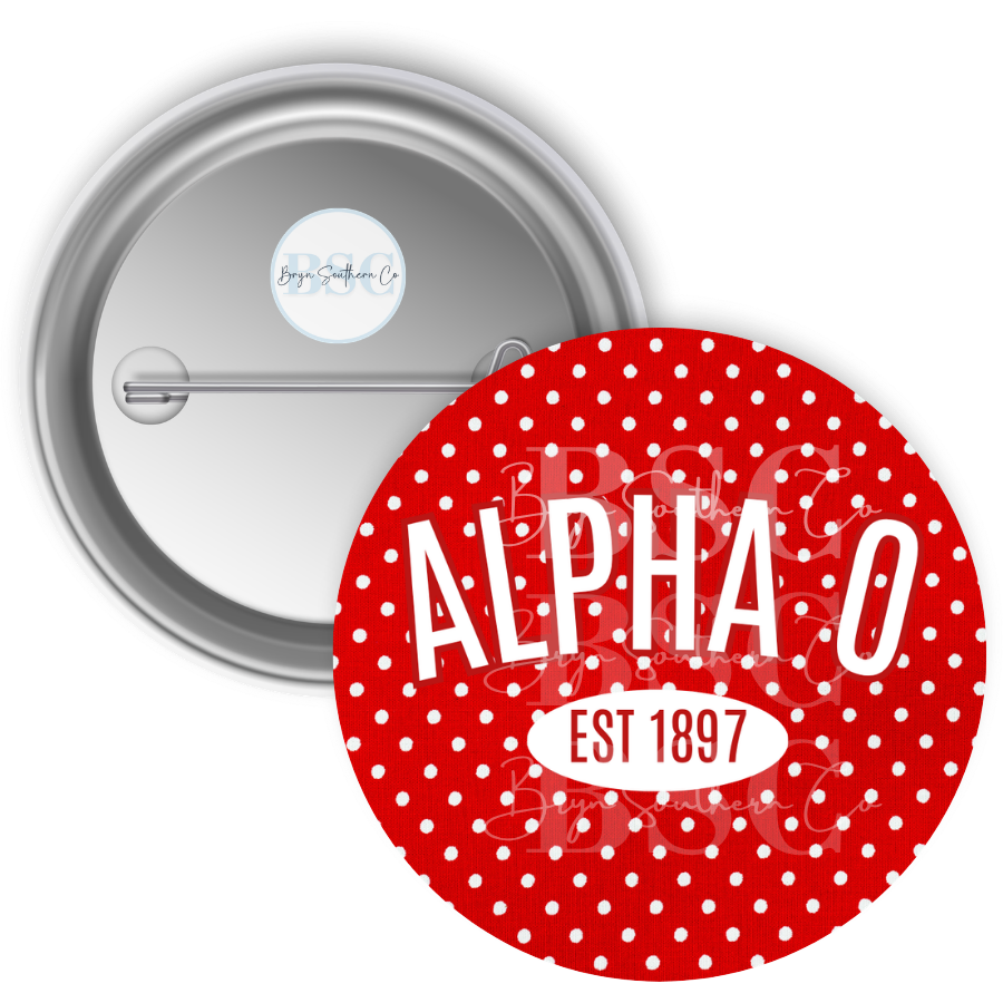 AOII Polka Dots