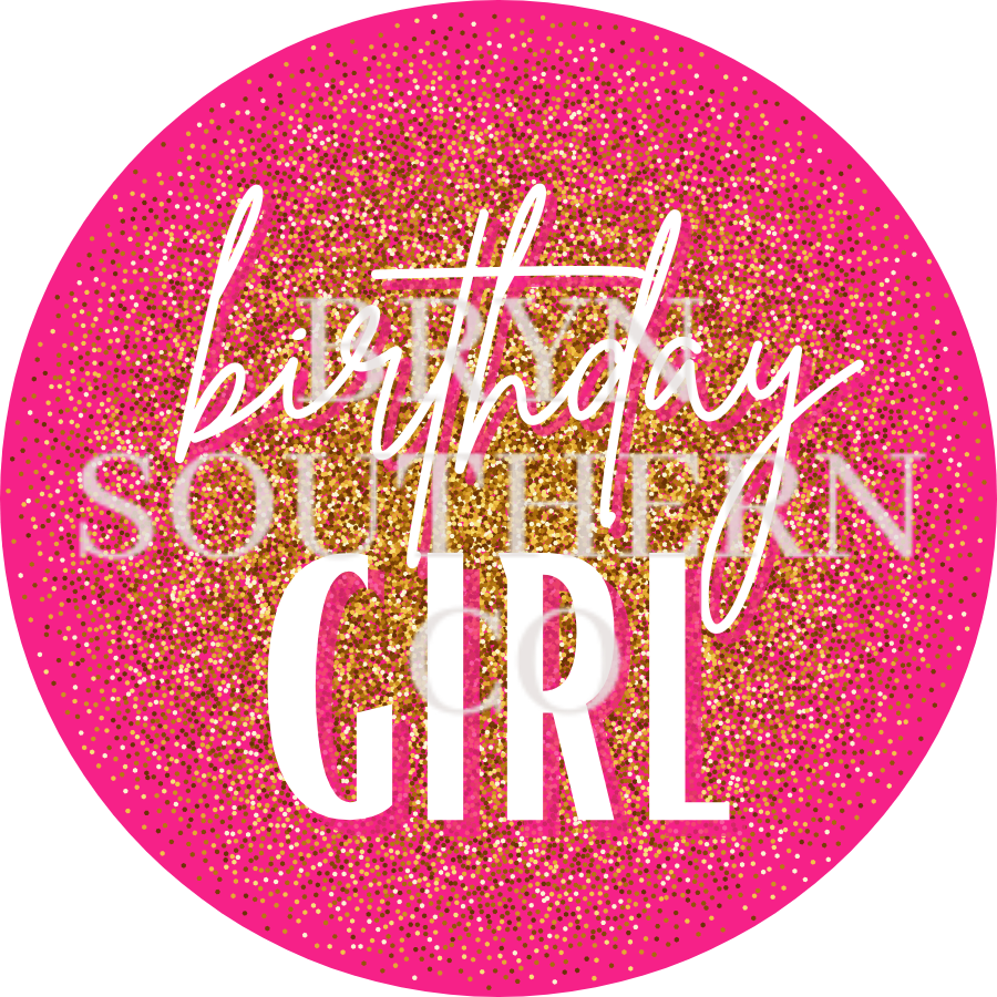 Birthday Girl Glitter