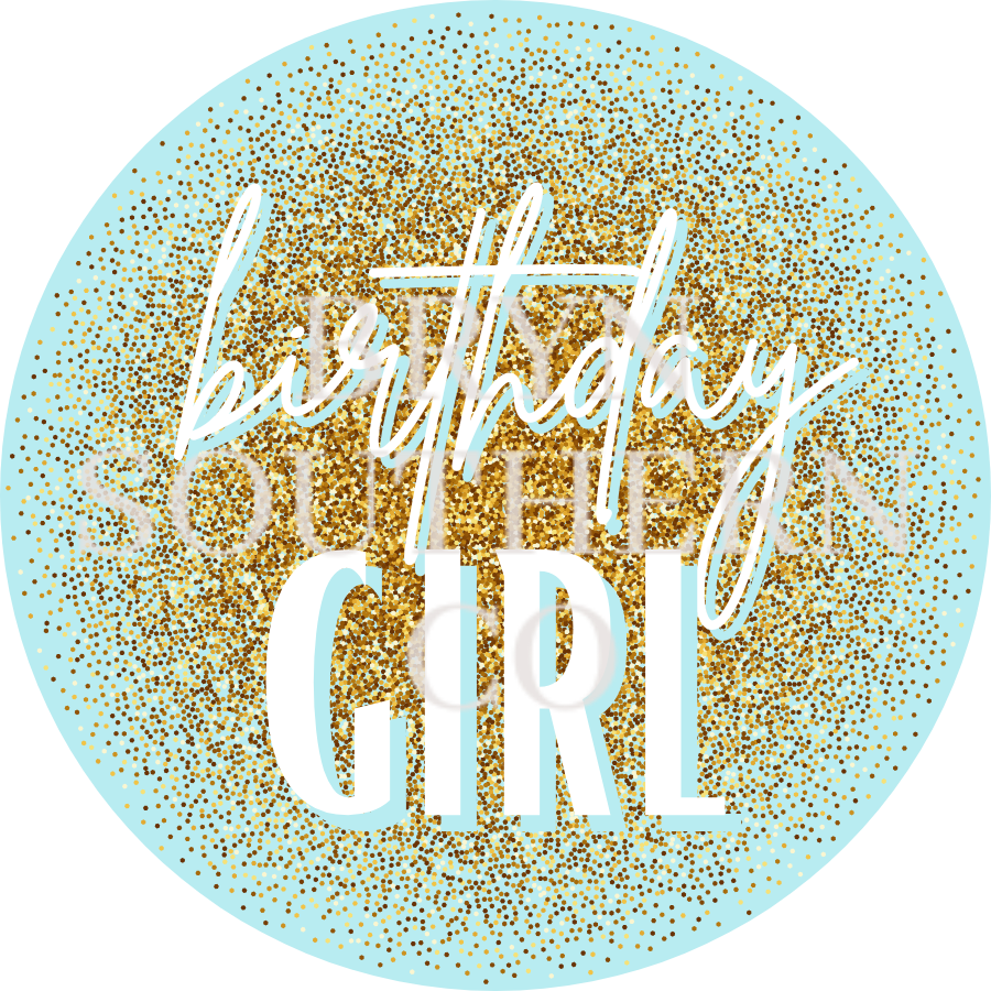 Birthday Girl Glitter