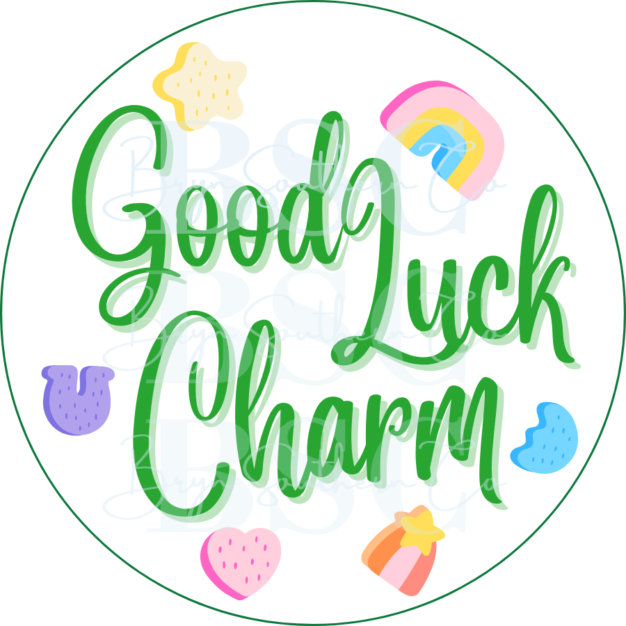 Good Luck Charm Button