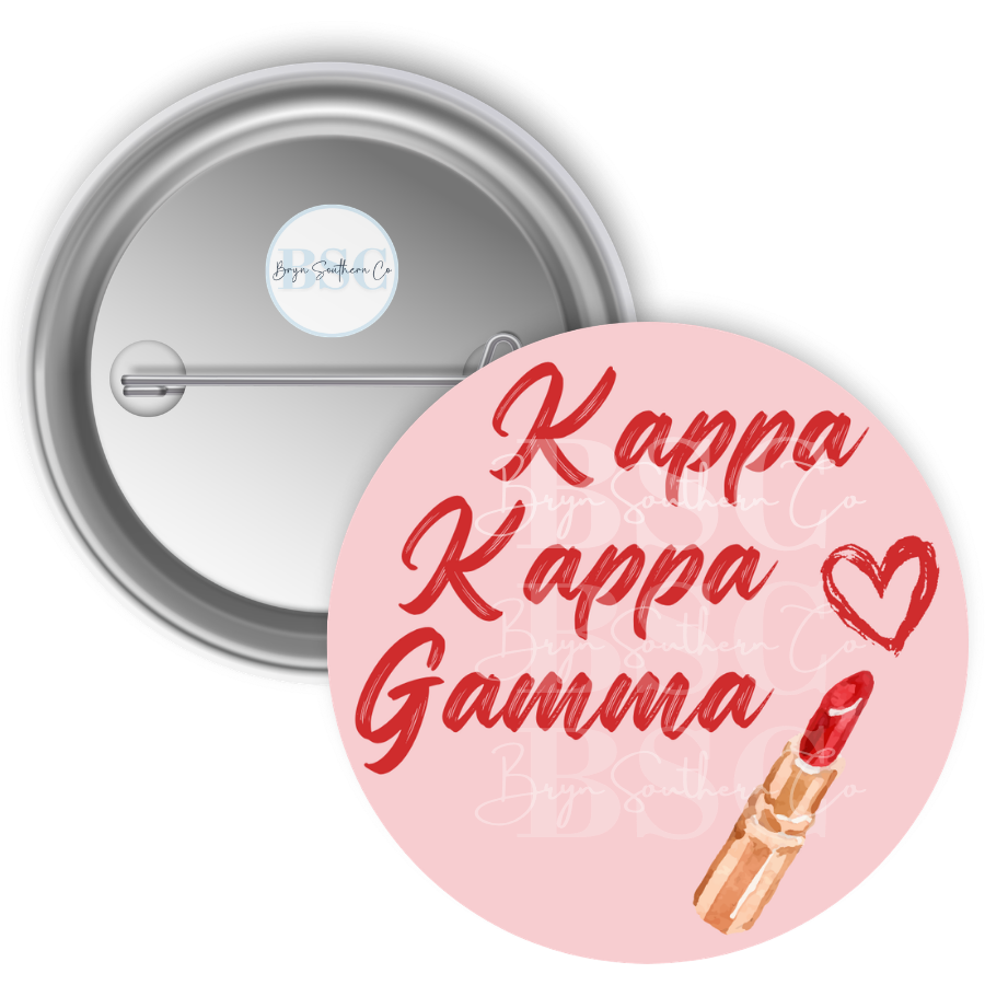 KKG Lipstick Button