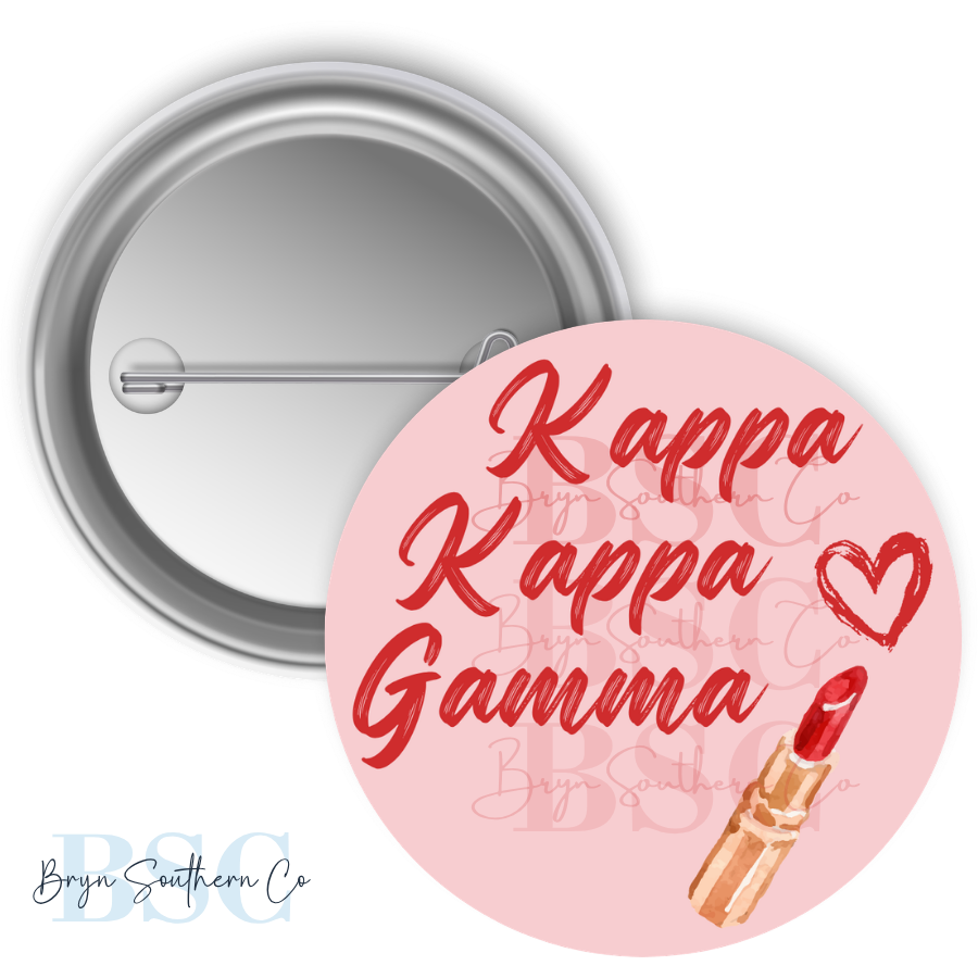 KKG Lipstick Button