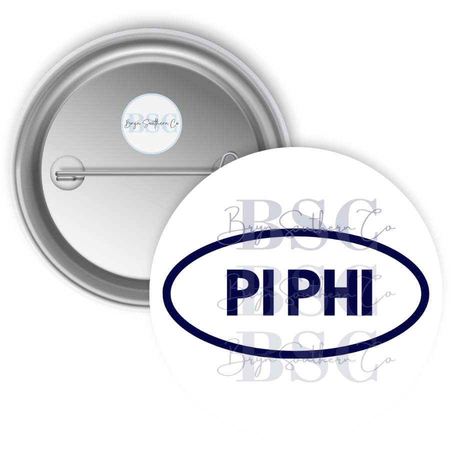 Pi Phi Heritage Button