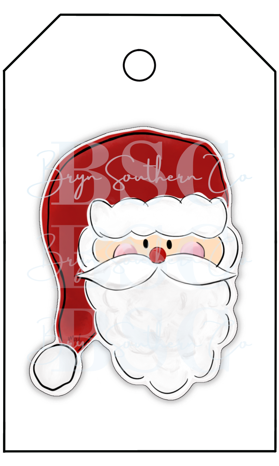 Santa Gift Tag