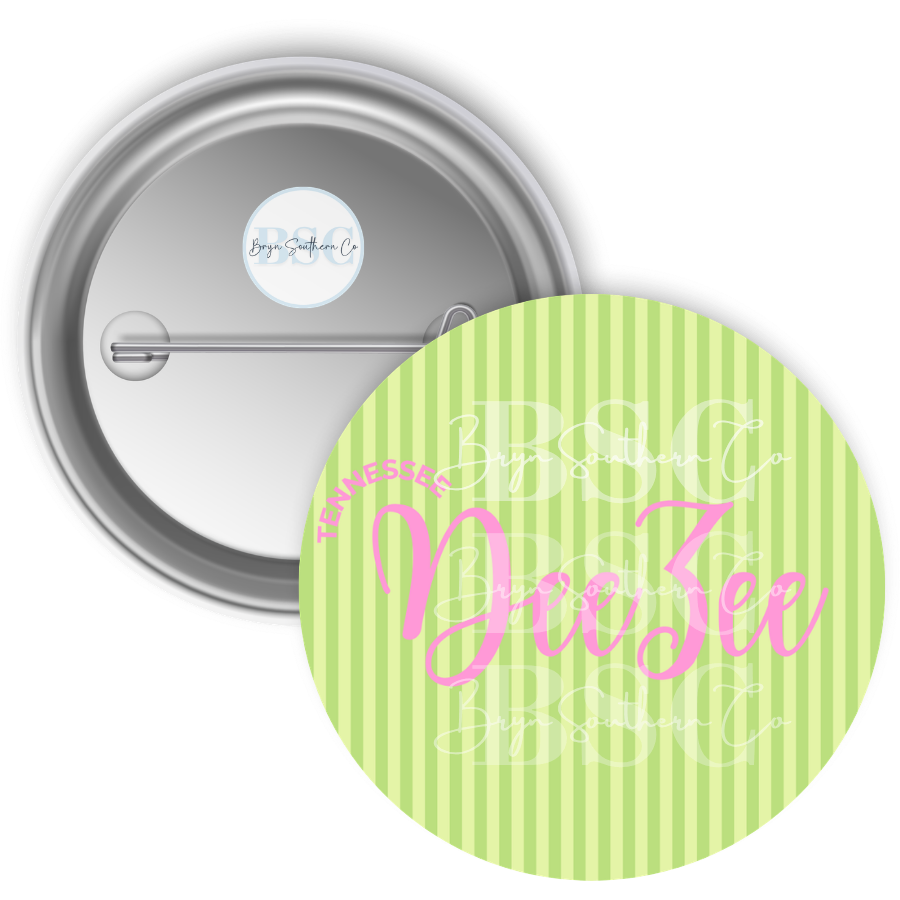 Tennessee DZ Stripes Button