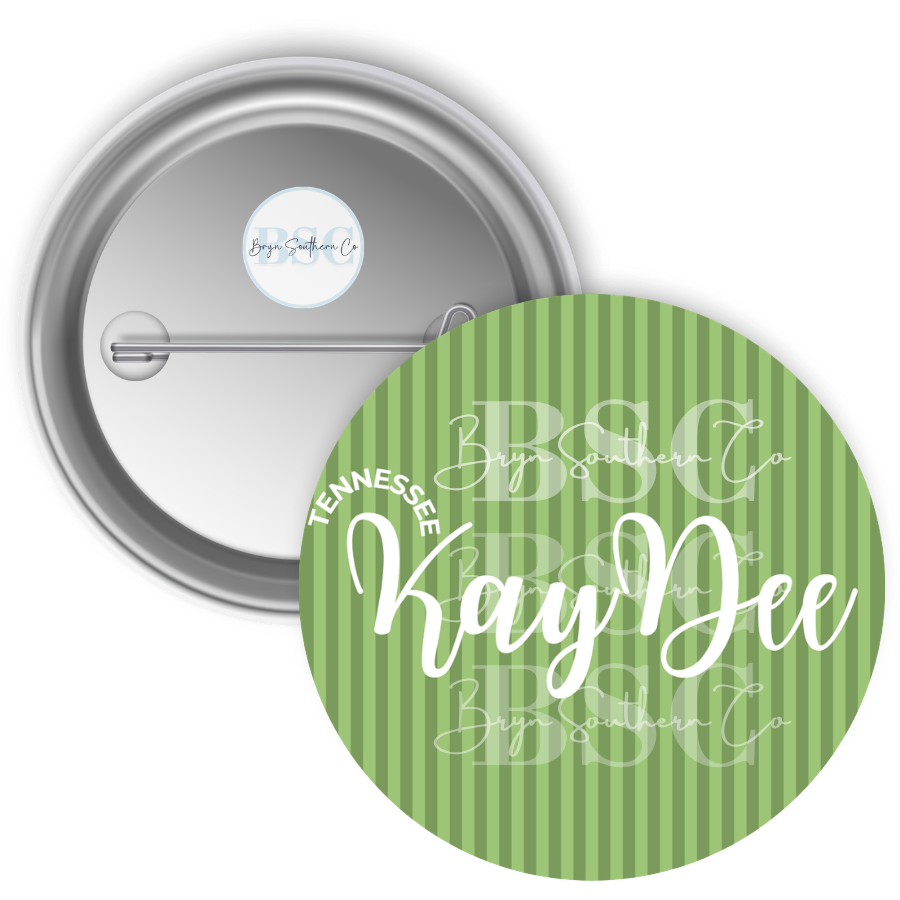 Tennessee KD Stripes Button
