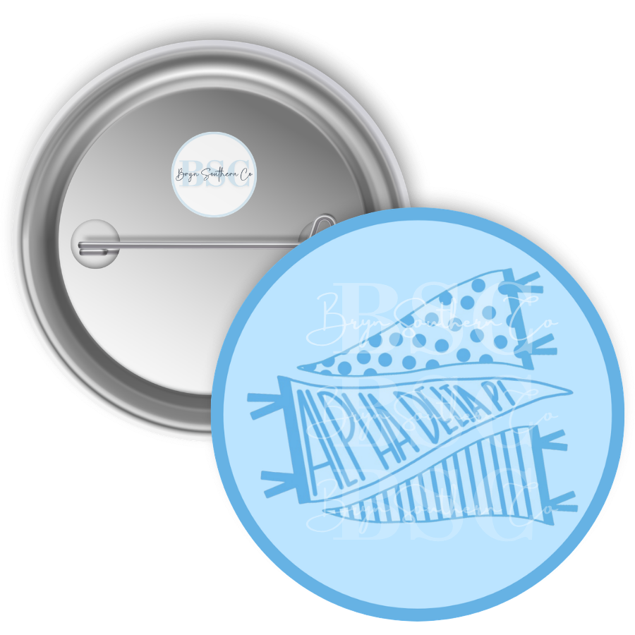 Pennant Flag Buttons