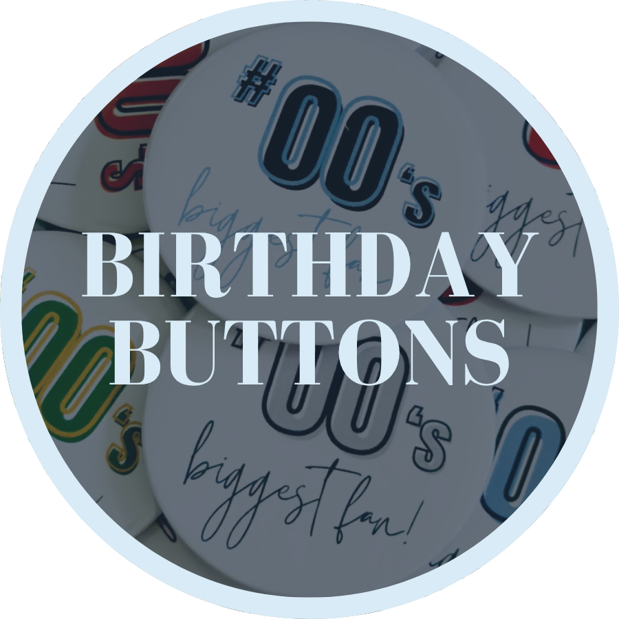 Birthday Buttons
