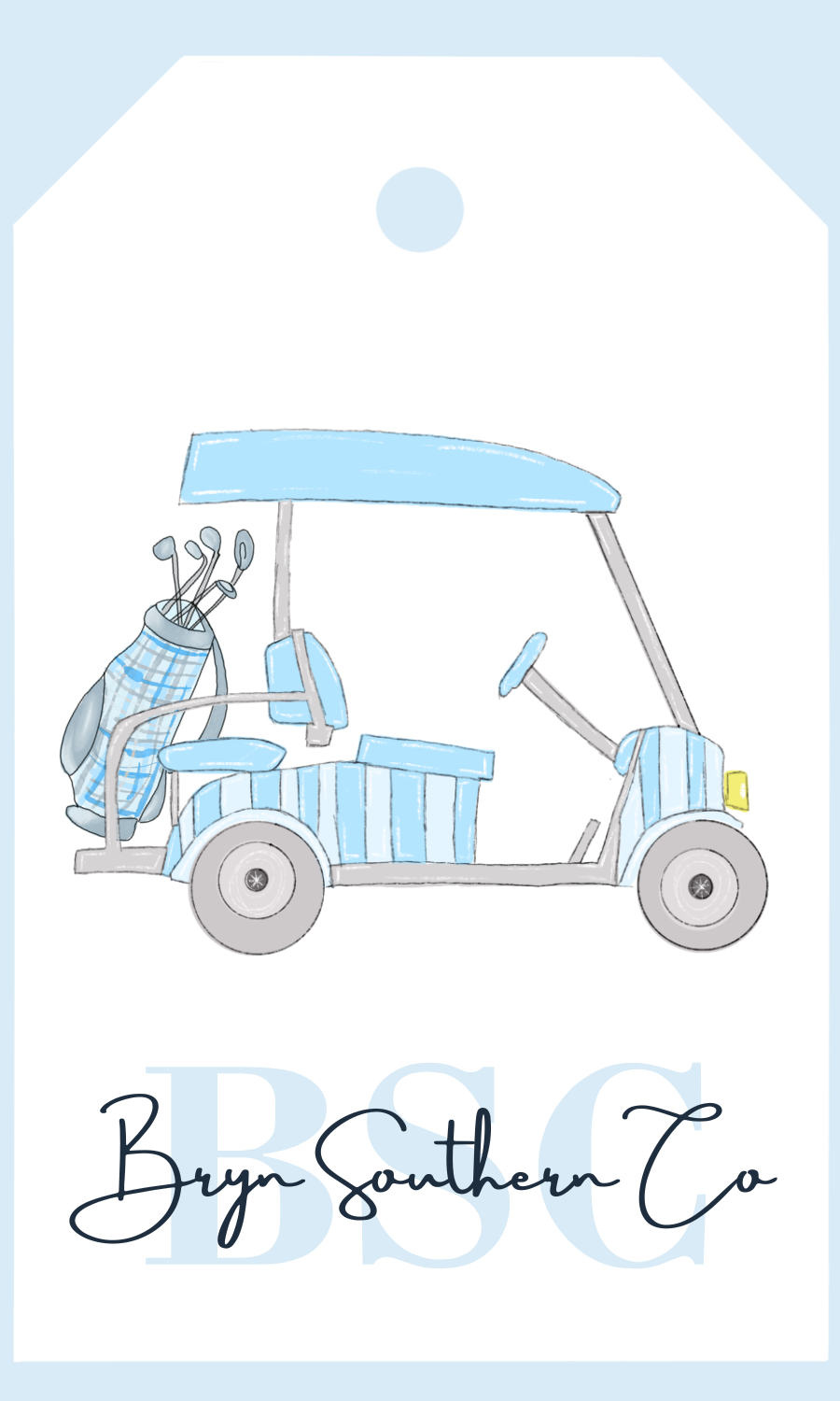 Golf Gift Tags
