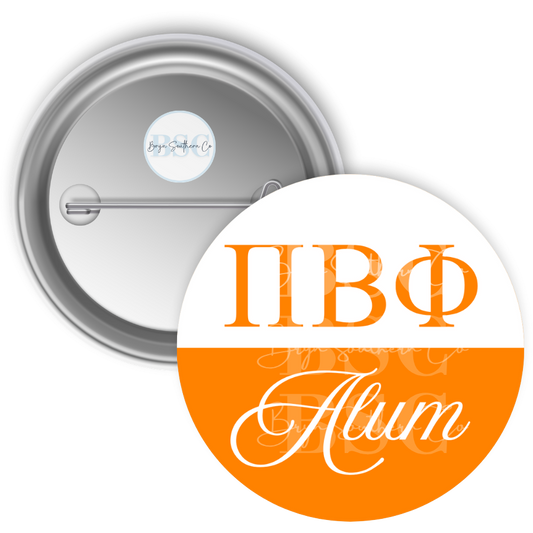 Pi Beta Phi Alum Button