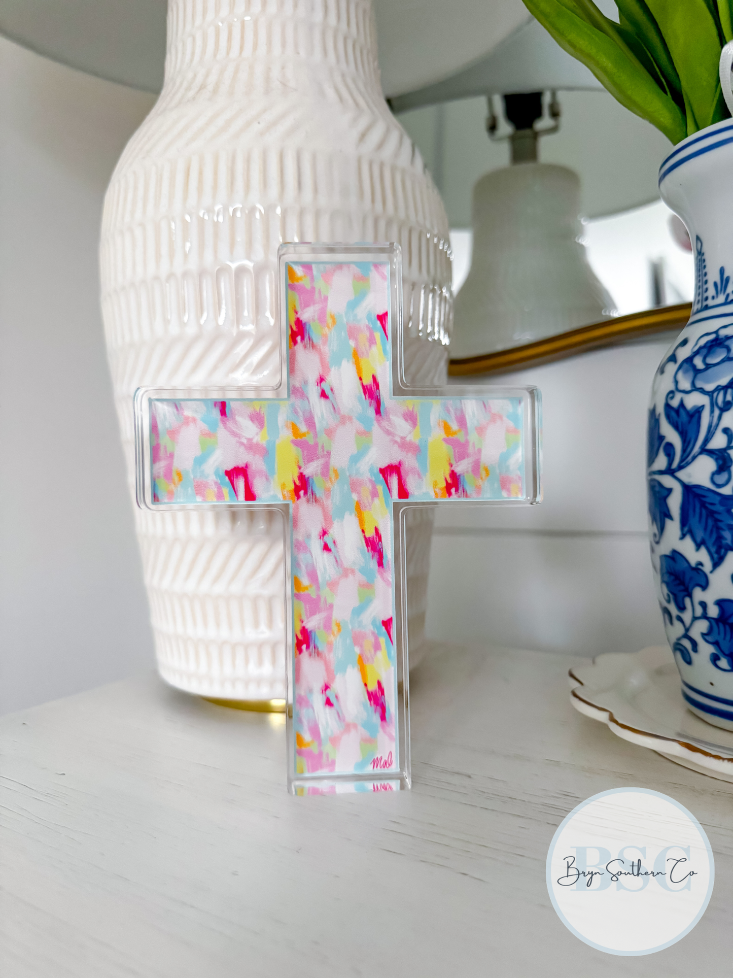 Painted Praise Cross