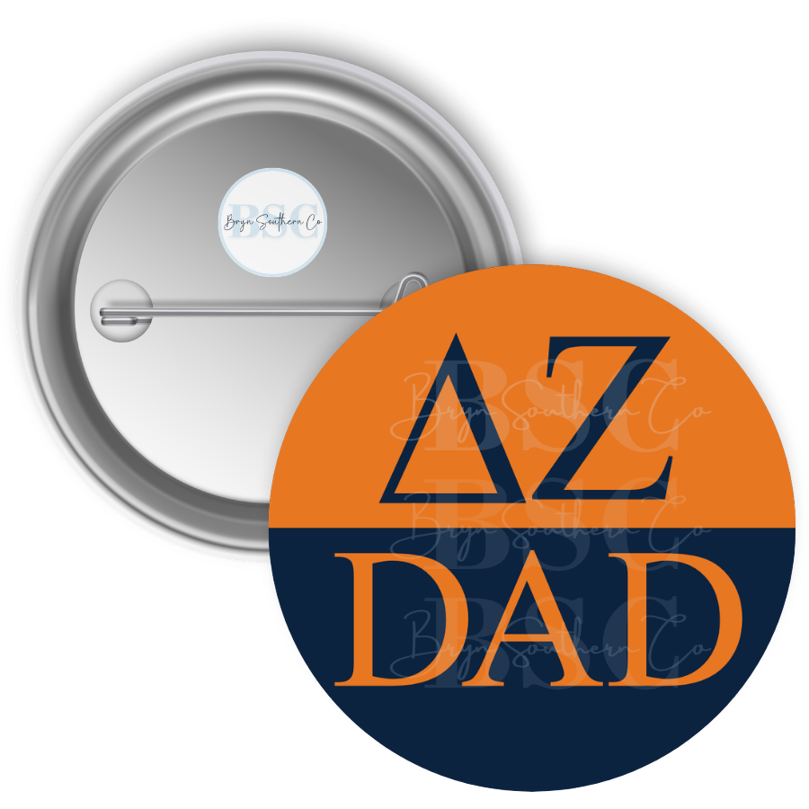 Sorority Dad Navy and Orange DZ