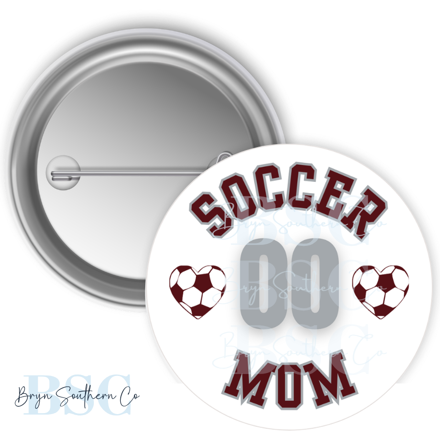 Soccer Mom Button