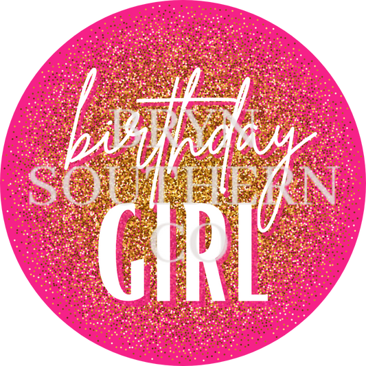 Birthday Girl Glitter