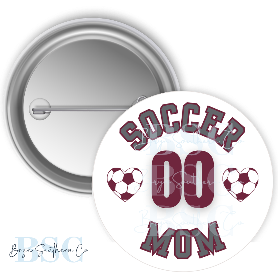 Soccer Mom Button
