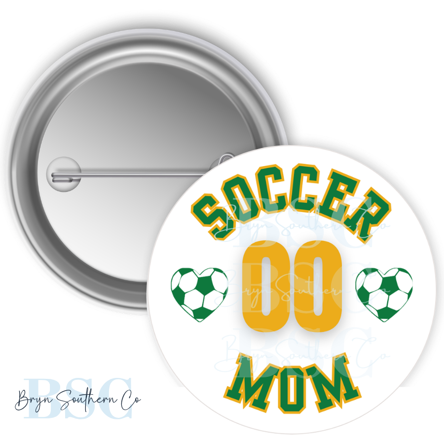 Soccer Mom Button