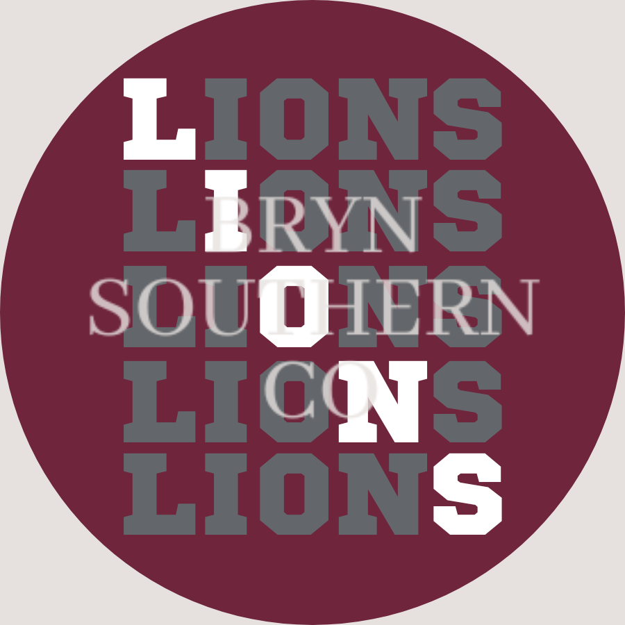 Lions Standout Button