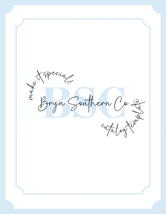 Catalog Template