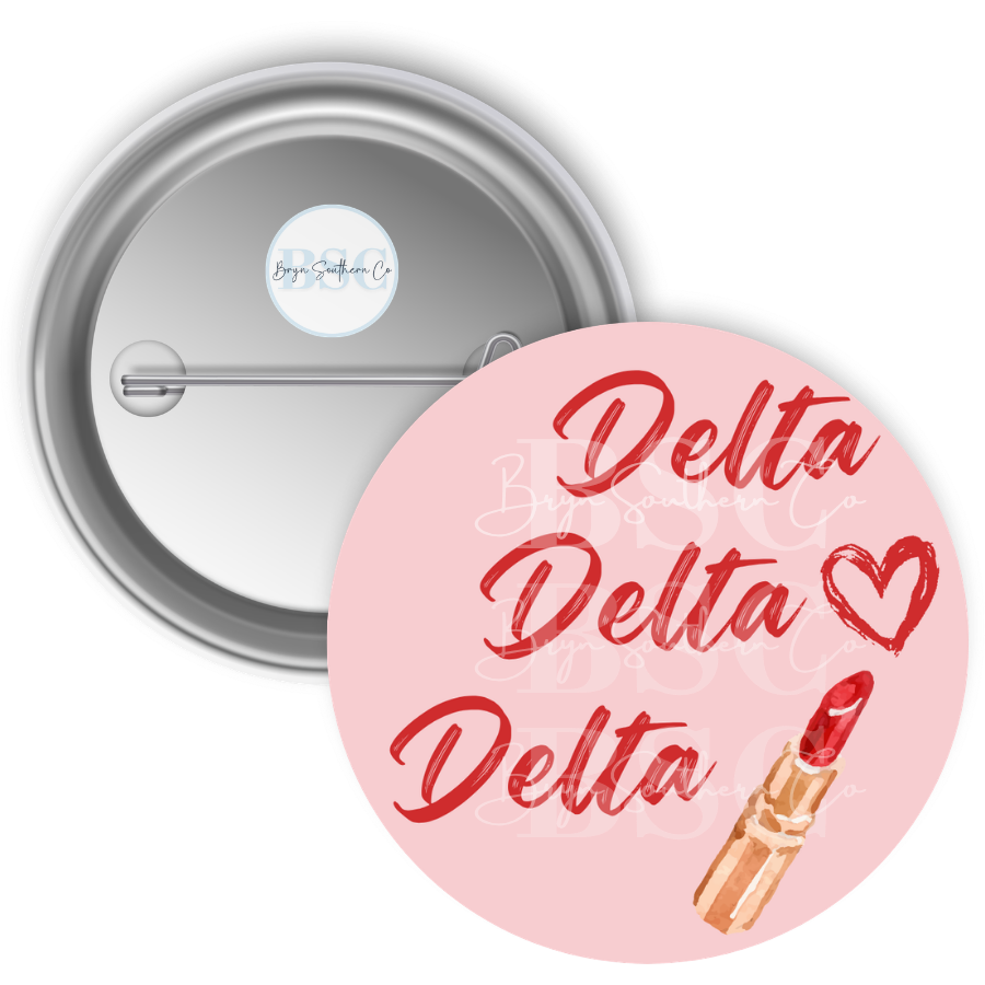 DDD Lipstick Button