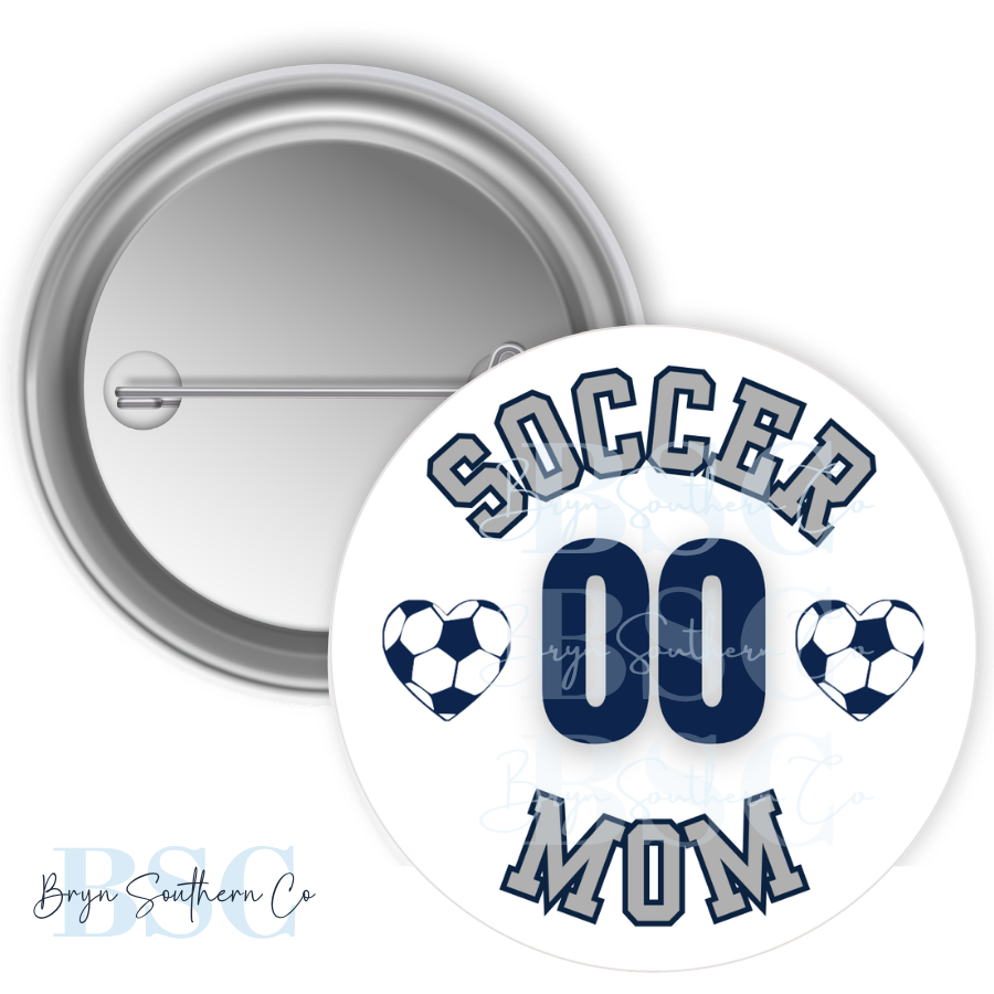 Soccer Mom Button