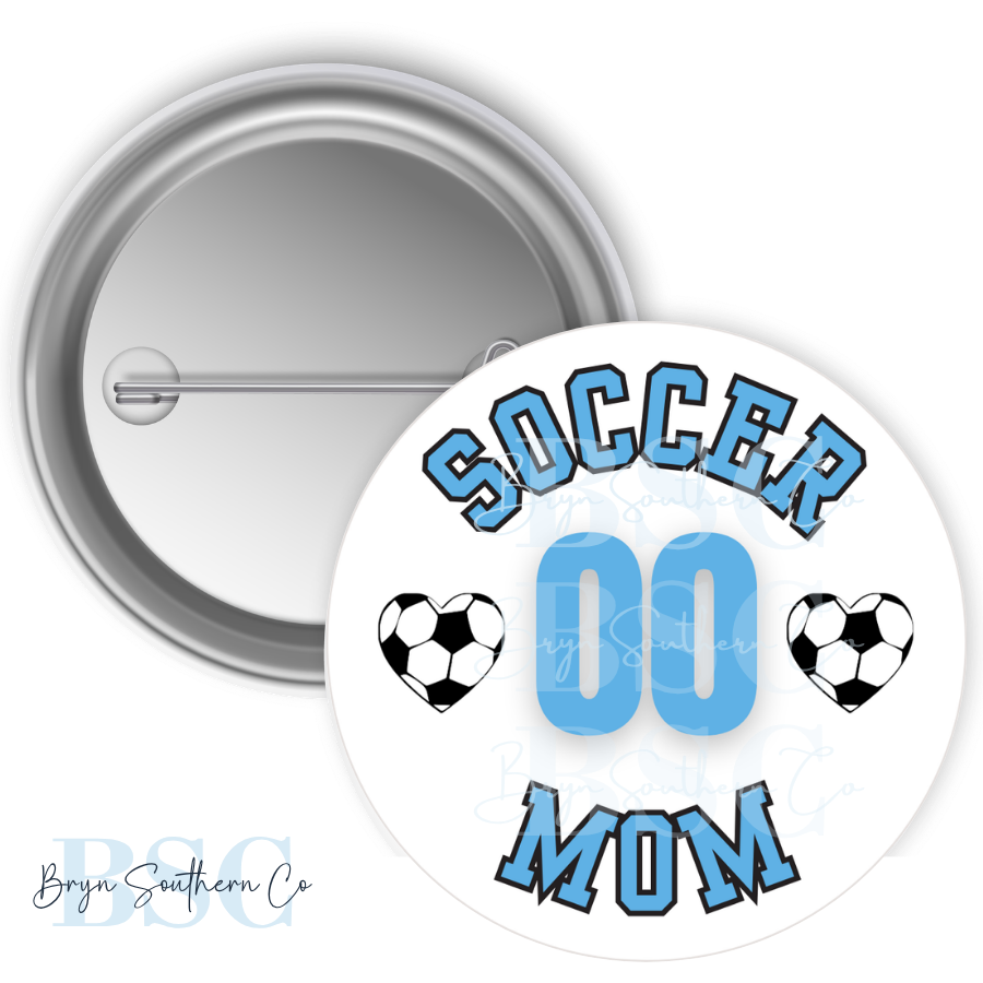 Soccer Mom Button