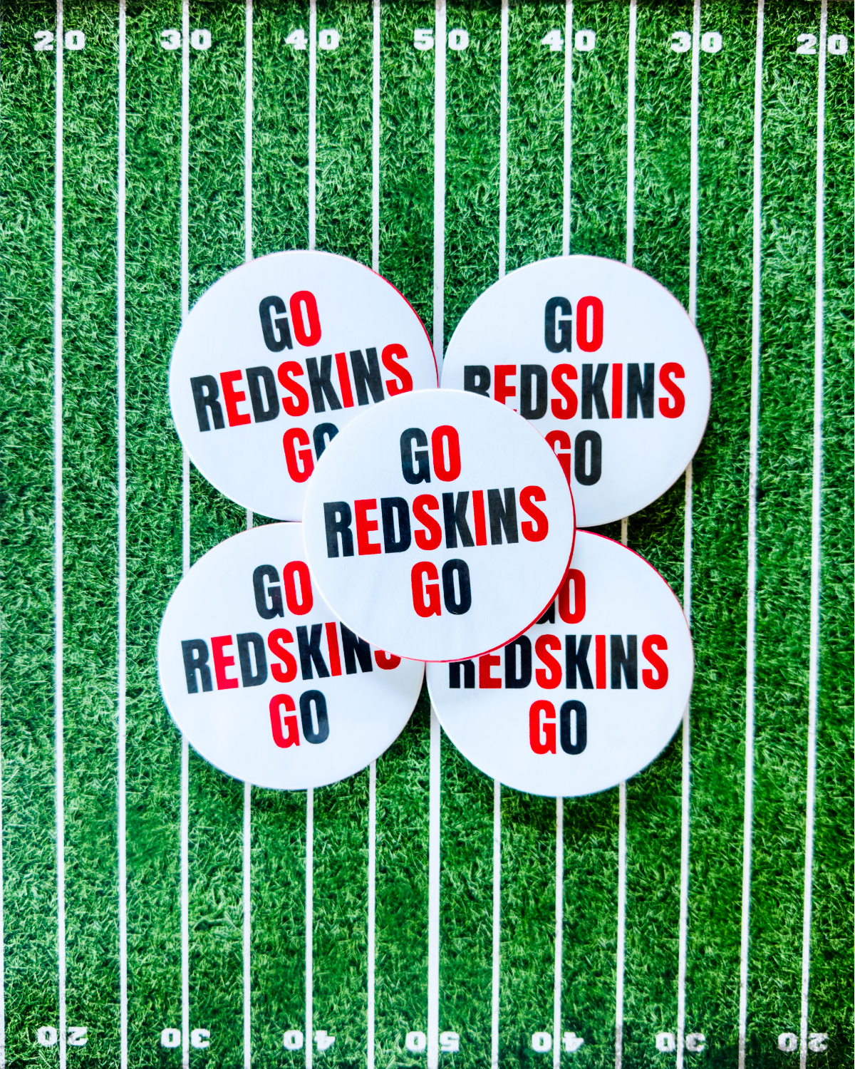 Go Redskins Go Button
