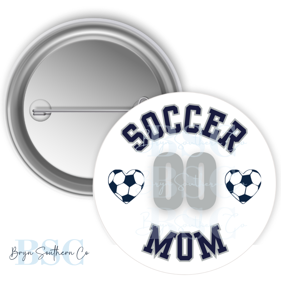 Soccer Mom Button