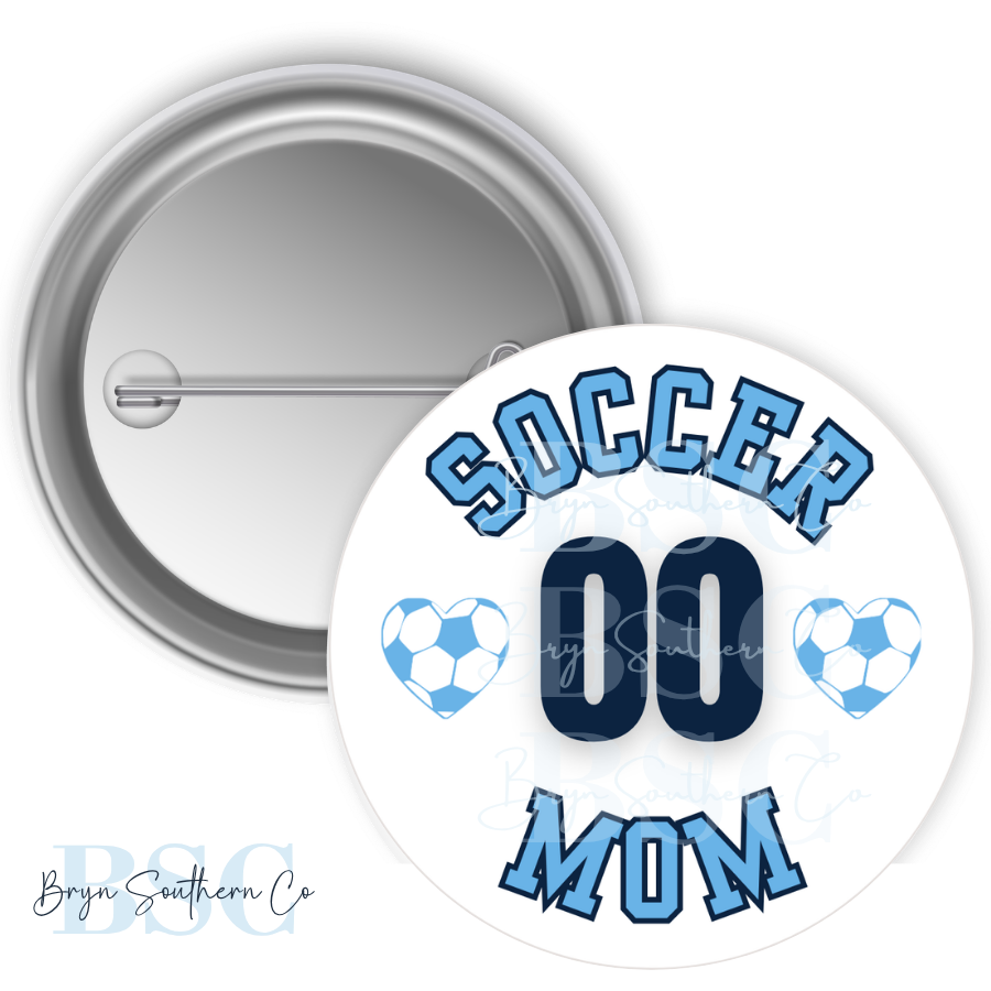 Soccer Mom Button