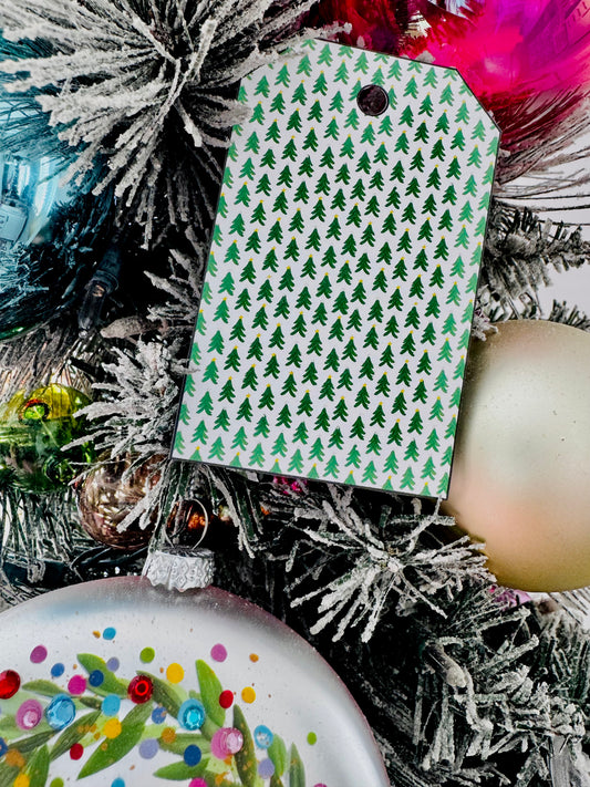 Mini Trees Gift Tag