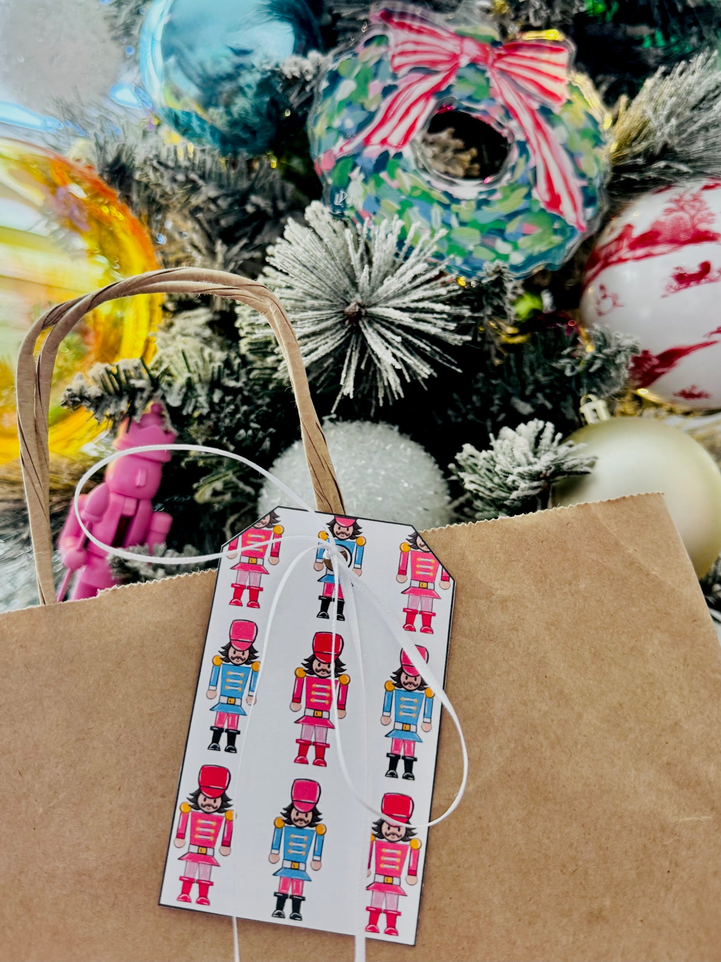 Sugarplum Nutcracker Gift Tag