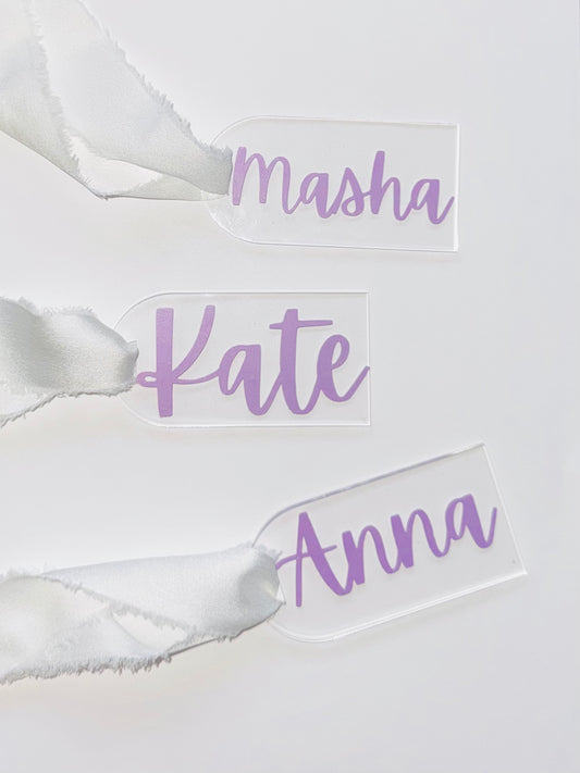 Acrylic Name Tags