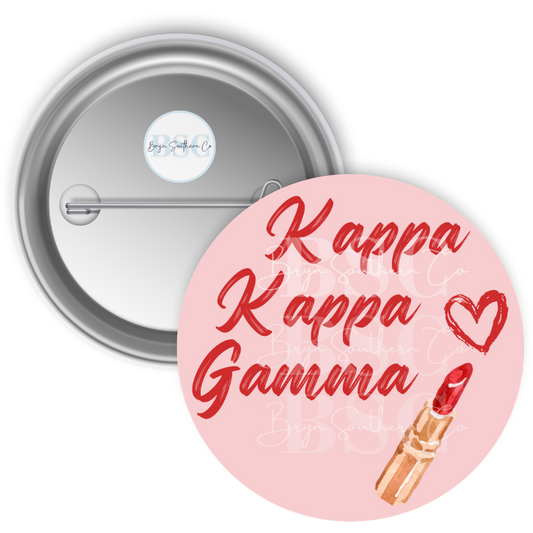 KKG Lipstick Button