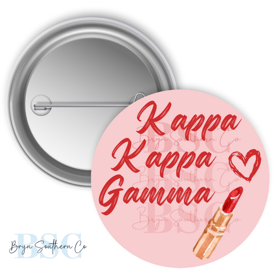 KKG Lipstick Button