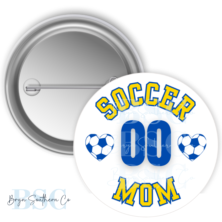 Soccer Mom Button