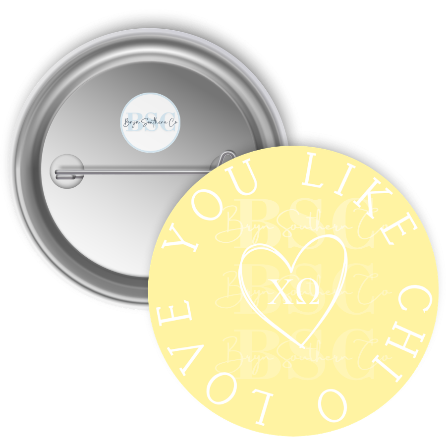 Love You Like XO Button
