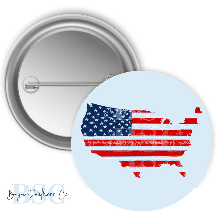 Old Glory Button