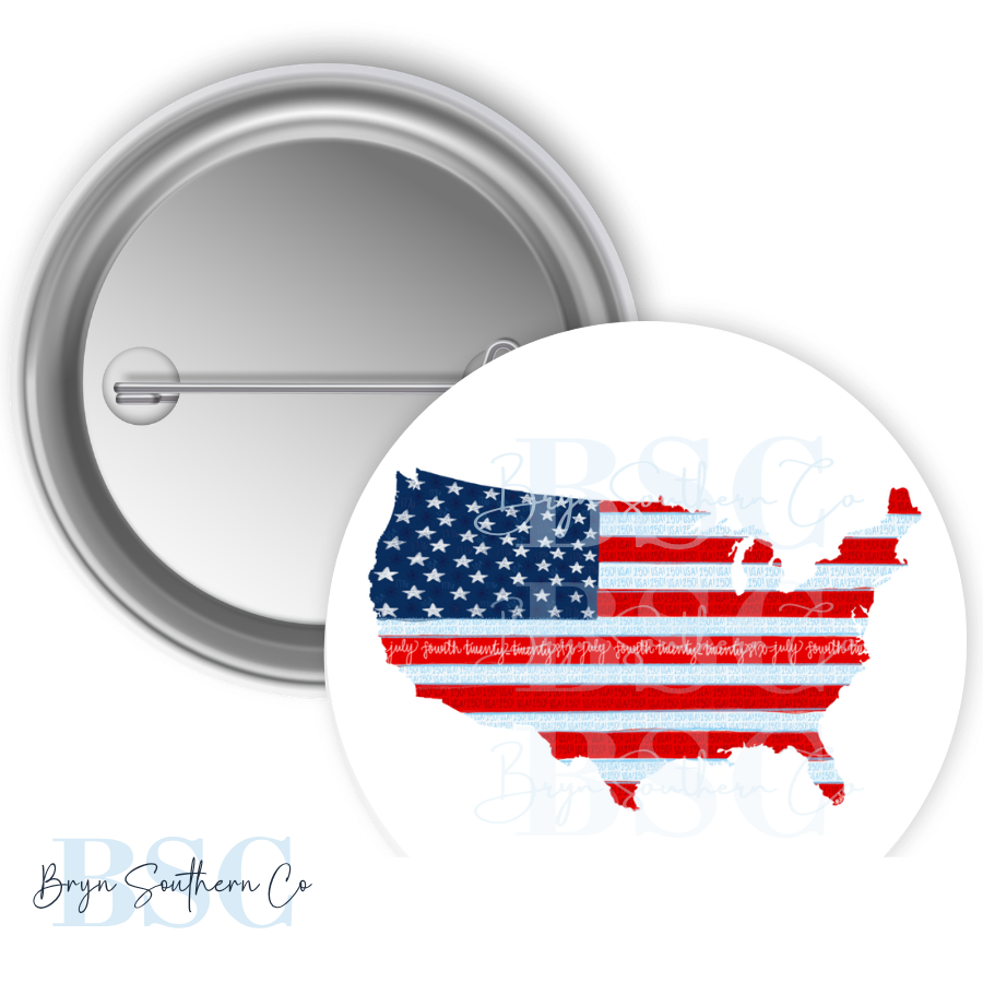 Old Glory Button