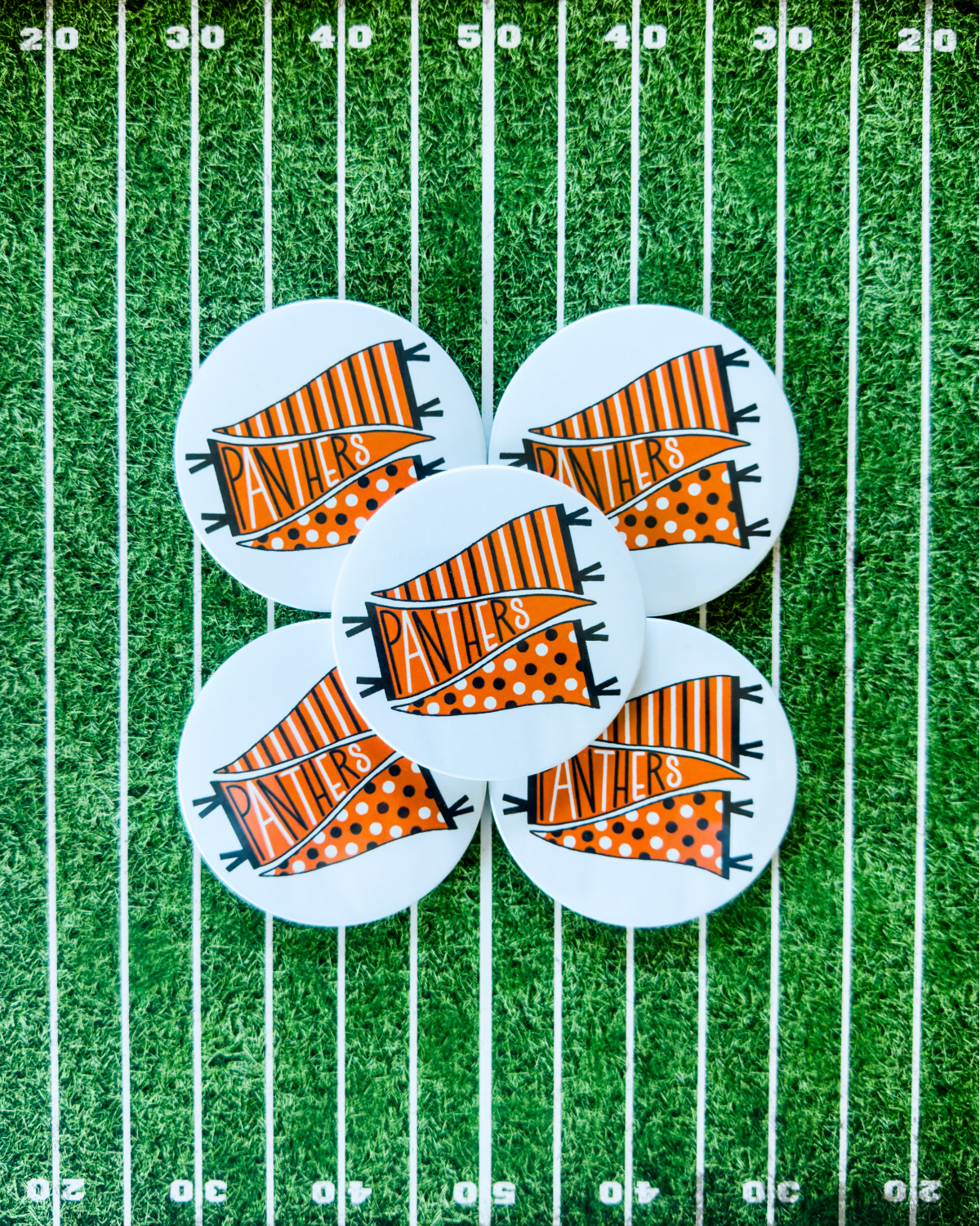Panthers Pennant Button