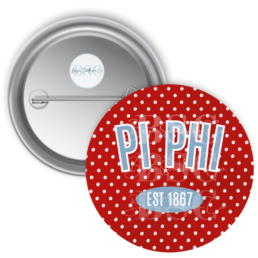 Pi Phi Polka Dots