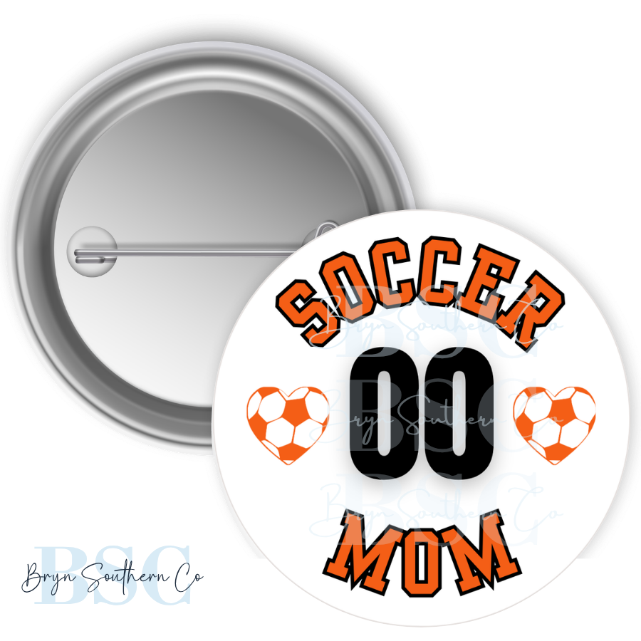 Soccer Mom Button