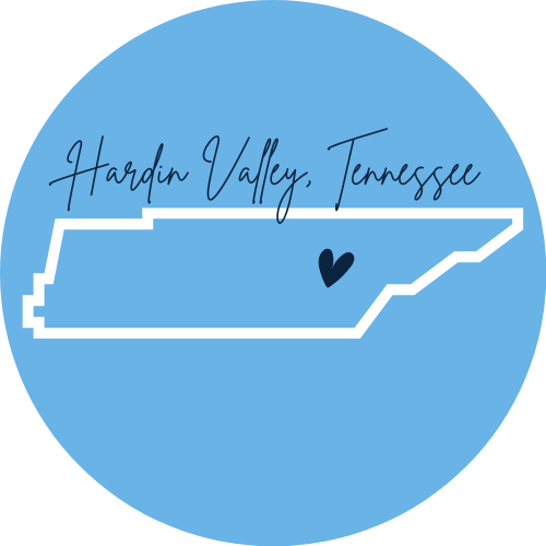 Hardin Valley Heart Magnet