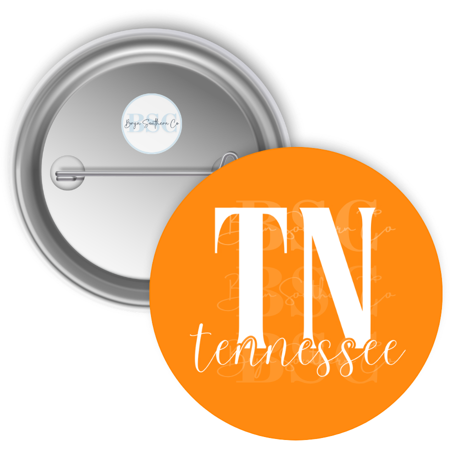 TN Tennessee Button
