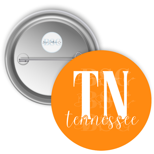 TN Tennessee Button