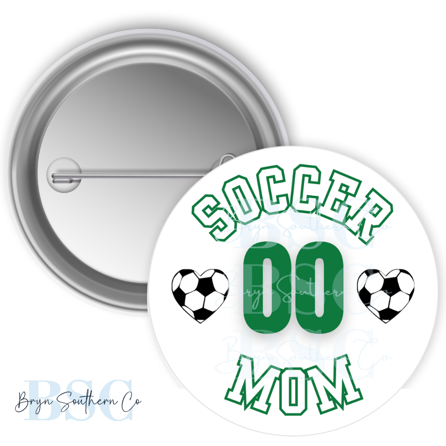 Soccer Mom Button
