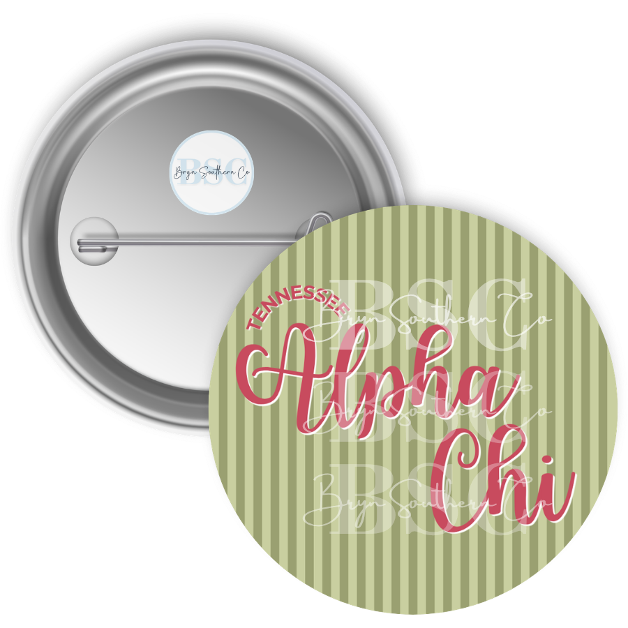 Tennessee AXO Stripes Button