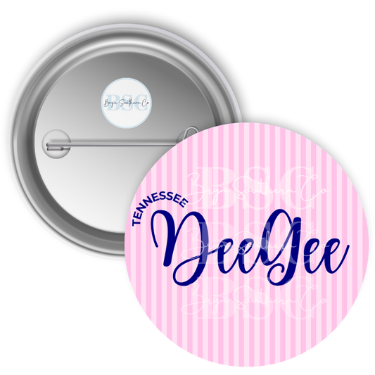Tennessee DG Stripes Button