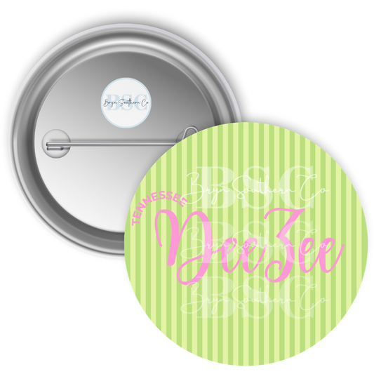 Tennessee DZ Stripes Button