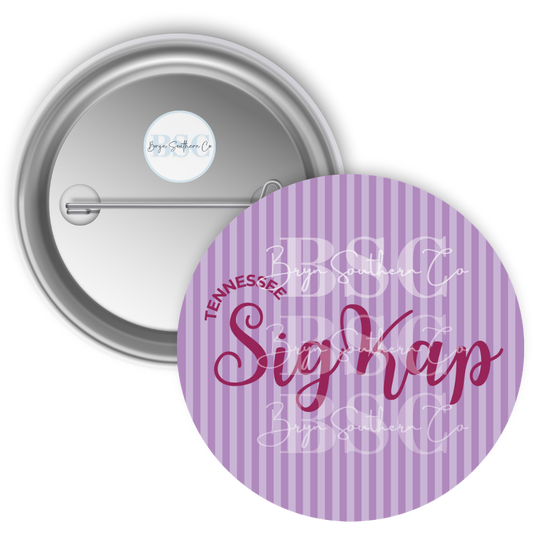 Tennessee SK Stripes Button